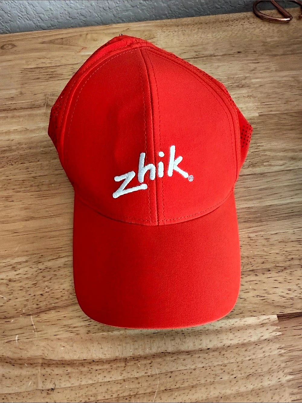Zhik Sailing orange & Black Athletic Cap